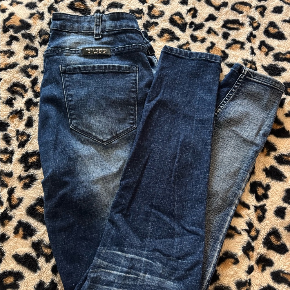 Cowgirl Tuff Blue Skinny Jeans
